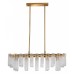Люстра на штанге Indigo Brina 12027/10PL Brass