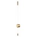 Накладной светильник Indigo Filato 14008/1W Brass