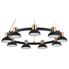 Подвесная люстра Indigo Traforo 11059/9P Black