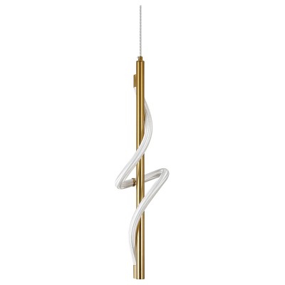 Подвесной светильник Indigo Intreccio 14025/1P Brass