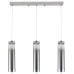 Подвесной светильник Indigo Rilucente 11061/3P Chrome