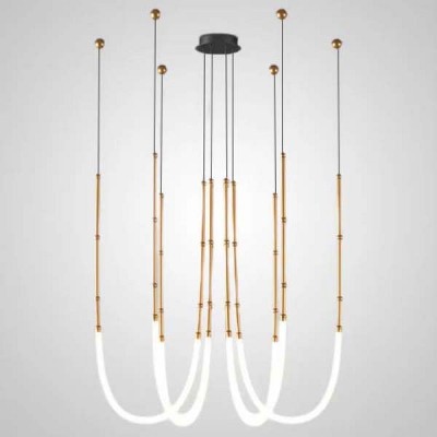 Подвесная люстра Inodesign Alrik INO_Alrik CH Brass 44-1512