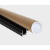 Шинопровод встраиваемый магнитный в тубусе Italline Kreator IT09-9021 black tube