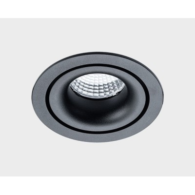 Встраиваемый светильник Italline IT06-6018 black 4000K