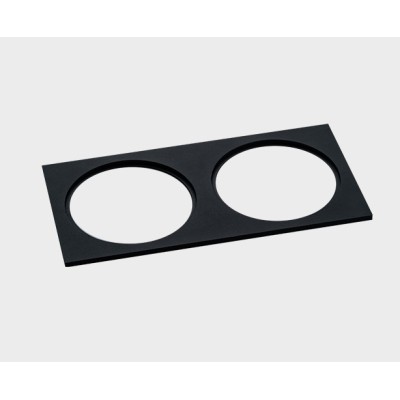 Двойная рамка Italline IT08-8038 black