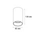 Накладной светильник Italline IT02-019 black 4000K
