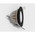 Встраиваемый светильник Italline IT08-8018 black 4000K
