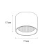 Накладной светильник Italline IT02-007 black 4000K