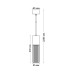 Подвесной светильник Italline IT014-0204 black