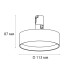 Трековый светильник Italline Fantom IT010-4022 black 3000K