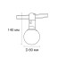 Трековый светильник Italline Fantom IT010-4021 black 3000K