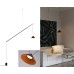Подвесной светильник Italline IT03-1429 black/orange