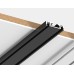 Шинопровод накладной магнитный в тубусе Italline Kreator IT09-9020 black tube