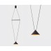 Подвесной светильник Italline IT03-1430 black/orange