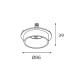 Отражатель Italline SKY R black