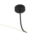 Подвесная люстра Italline IT013-6025 black 3000K