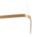 Подвесная люстра Italline IT013-6031 gold 3000K