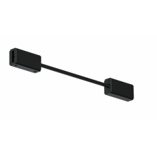 Коннектор гибкий угловой Italline Fantom IT010-4012 black