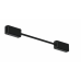 Коннектор гибкий угловой Italline Fantom IT010-4012 black