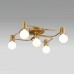 Потолочная люстра Italline Vega PL 6088/5 bronze