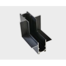 Соединитель вертикальный угловой для шинопровода Italline Atom IT012-5033 black