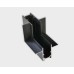 Соединитель вертикальный угловой для шинопровода Italline Atom IT012-5033 black