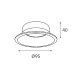 Кольцо декоративное Italline 3160 reflector for 3160