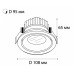 Встраиваемый светильник Italline IT06-6017 IT06-6017 white 4000K
