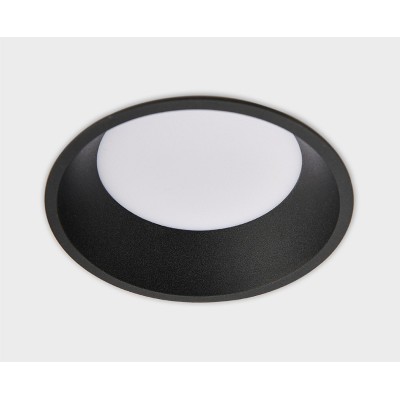 IT06-6013 black LED 15W 3000K 155mm светильник встраиваемый светодиодный, шт