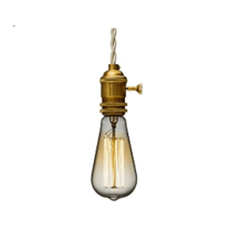 Лампа Estelia Vintage Phantom E27 Golden 40W Iteria Vintage ST64/17F2G/40W