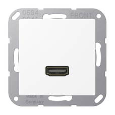 Розетка HDMI Jung MAA1112WWM
