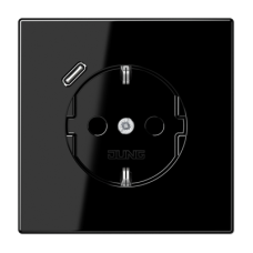 Розетка 2K+З USB Typ C Jung LS1520-18CSW