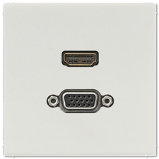 Розетка HDMI/VGA Jung MALS1173LG