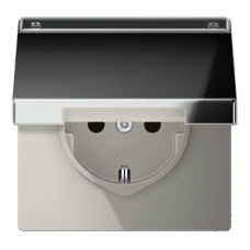Розетка штепсельная Schuko Jung GCR1520NAKL