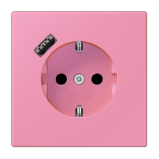 Розетка 2K+З USB Typ A Jung LC1520-18A246