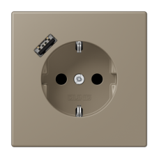 Розетка 2K+З USB Typ A Jung LC1520-18A242