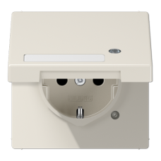 Розетка Schuko с крышкой Jung LS1520NAKLKO