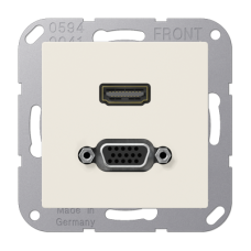 Розетка HDMI/VGA Jung MAA1173
