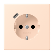 Розетка 2K+З USB Typ C Jung LC1520-18C228