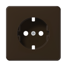 Розетка штепсельная Schuko Jung CD1520BFPLBR