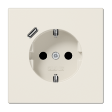 Розетка 2K+З USB Typ C Jung LS1520-18C