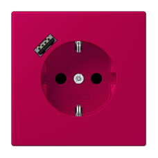 Розетка 2K+З USB Typ A Jung LC1520-18A230