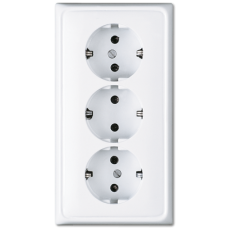 Розетка с заземлением Jung CD523WW