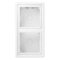 Коробка двухместная Jung LS582AWWM