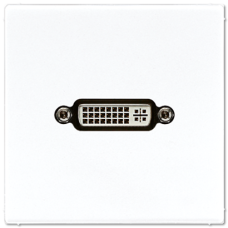 Розетка DVI Jung MALS1193WW
