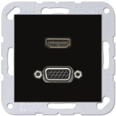 Розетка HDMI/VGA Jung MAA1173SW