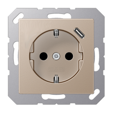 Розетка 2K+З USB Typ C Jung A1520-18CCH