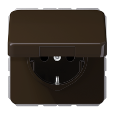 Розетка штепсельная Schuko Jung CD1520BFKIKLBR