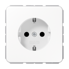 Розетка штепсельная Schuko Jung CD1520BFWW
