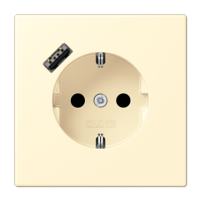 Розетка 2K+З USB Typ A Jung LC1520-18A201